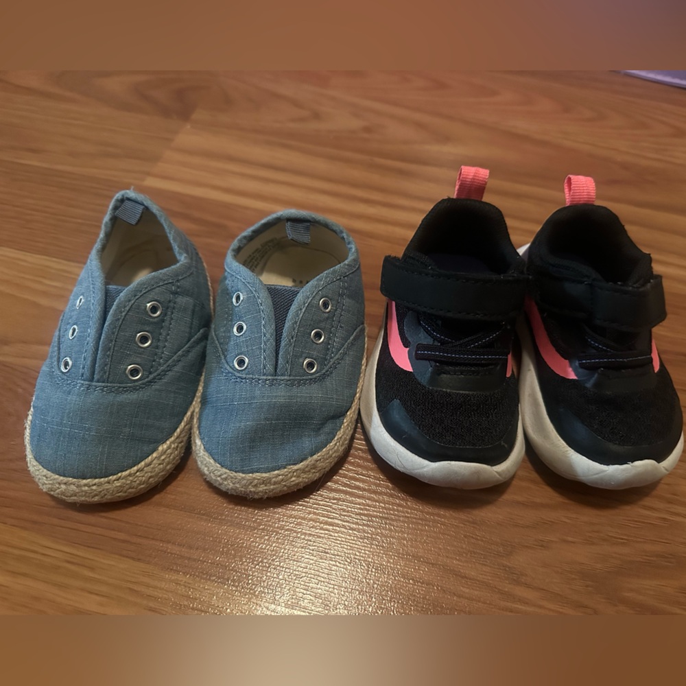 2 Pair of Toddler Shoes